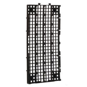Estrado 10 unidades 50x25x2,5cm Preto